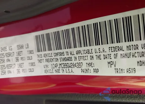 2016 Jeep Cherokee Latitude from USA, damaged, VIN 1C4PJMCB9GW204397